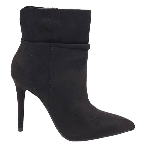Jessica Simpson Women Stiletto Heel Ankle Booties Lerona Size US 5M Black - Picture 2 of 6